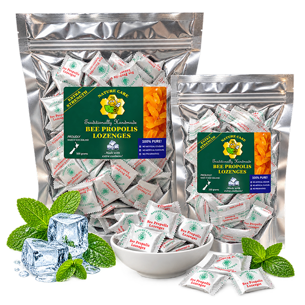 Extra Strength Bee Propolis Lozenges pack